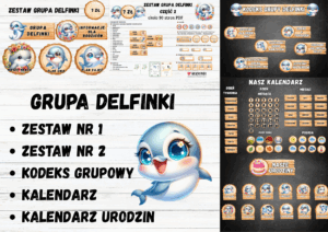 GRUPA DELFINKI - 5 w 1 – WSZYSTKIE ZESTAWY