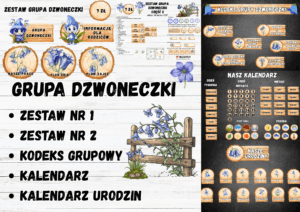 GRUPA DZWONECZKI - 5 w 1 – WSZYSTKIE ZESTAWY