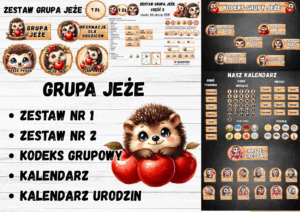 GRUPA JEŻE - 5 w 1 – WSZYSTKIE ZESTAWY