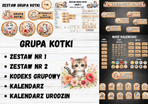 GRUPA KOTKI - 5 w 1 – WSZYSTKIE ZESTAWY