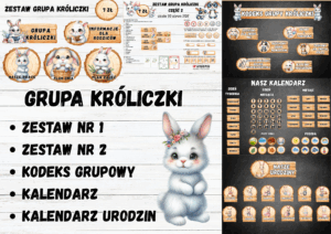GRUPA KRÓLICZKI - 5 w 1 – WSZYSTKIE ZESTAWY