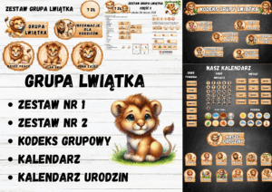 GRUPA LWIĄTKA - 5 w 1 – WSZYSTKIE ZESTAWY