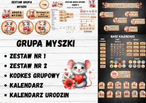 GRUPA MYSZKI - 5 w 1 – WSZYSTKIE ZESTAWY