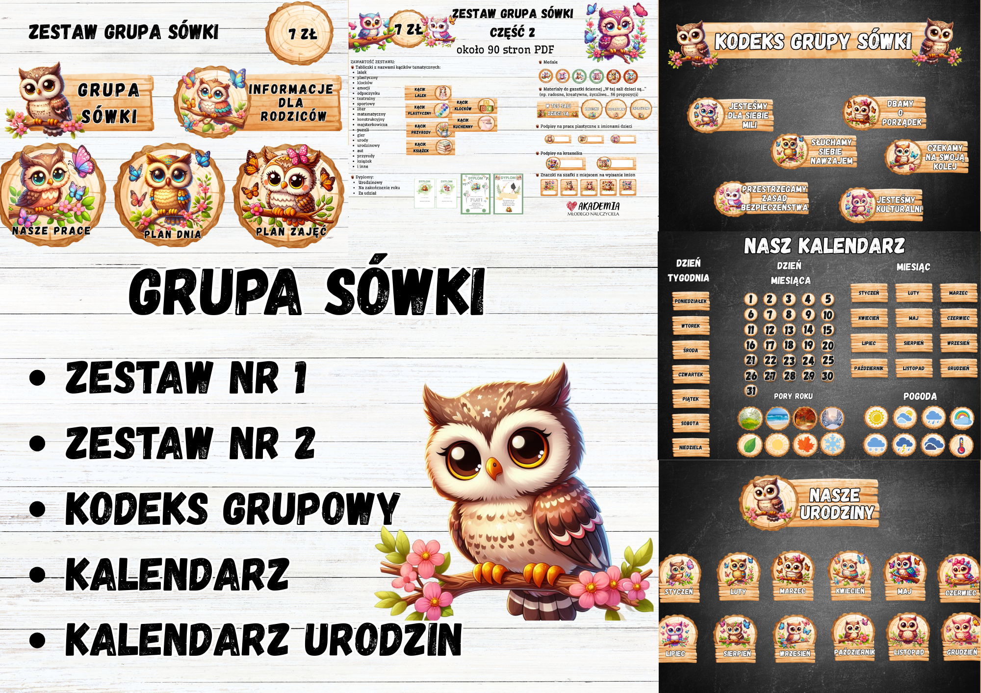 GRUPA SÓWKI - 5 w 1 – WSZYSTKIE ZESTAWY