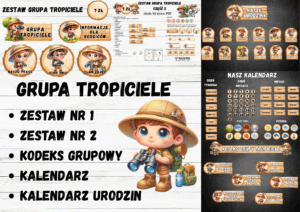 GRUPA TROPICIELE - 5 w 1 – WSZYSTKIE ZESTAWY