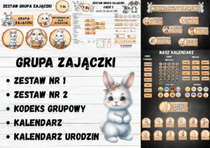 GRUPA ZAJĄCZKI - 5 w 1 – WSZYSTKIE ZESTAWY