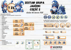 GRUPA JAGÓDKI - ZESTAW 2