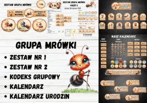 GRUPA MRÓWKI - 5 w 1 – WSZYSTKIE ZESTAWY