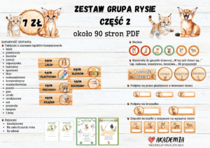 ZESTAW GRUPA RYSIE - CZĘŚĆ 2