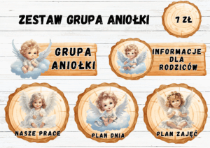 ZESTAW GRUPA ANIOŁKI