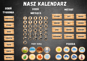 GRUPA JEŻYKI – KALENDARZ ROCZNY