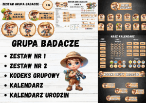 GRUPA BADACZE - 5 w 1 – WSZYSTKIE ZESTAWY