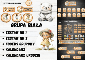 GRUPA BIAŁA - 5 w 1 – WSZYSTKIE ZESTAWY