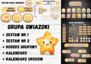 GRUPA GWIAZDKI - 5 w 1 – WSZYSTKIE ZESTAWY