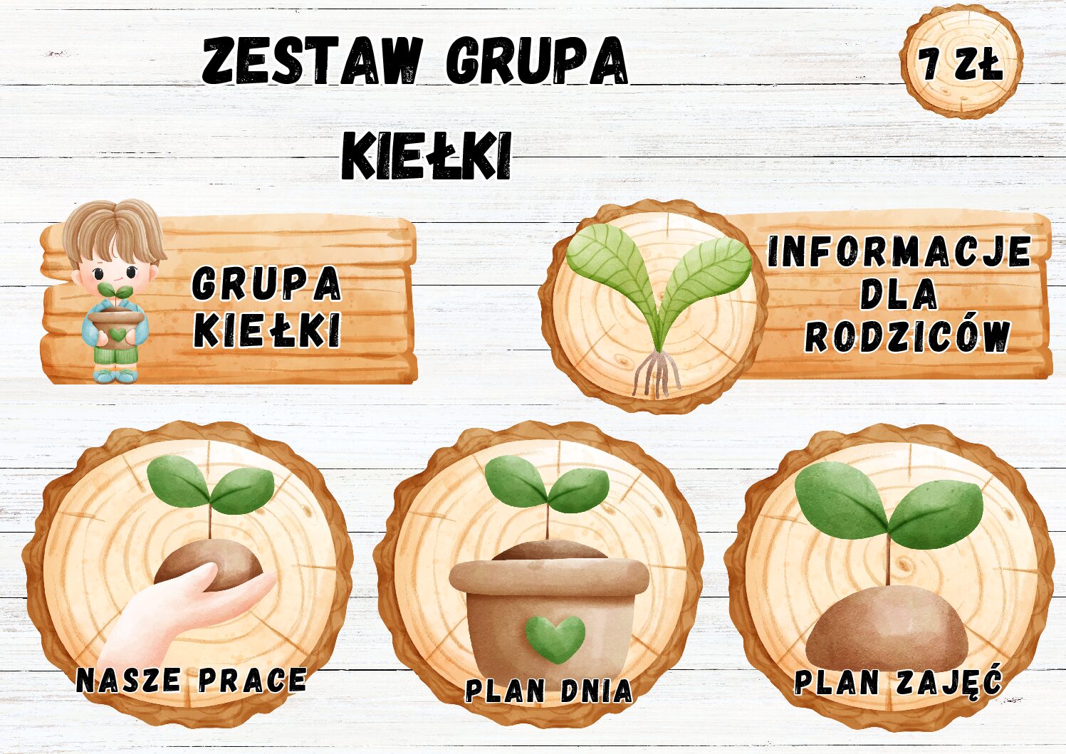 ZESTAW GRUPA "KIEŁKI"