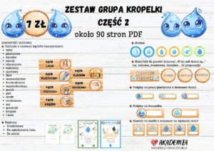ZESTAW GRUPA "KROPELKI" - CZĘŚĆ 2