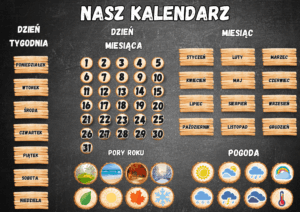 GRUPA ANANASKI - KALENDARZ ROCZNY