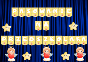 GIRLANDA NA PASOWANIE "ANIOŁKI"