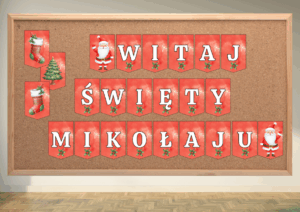 GIRLANDA NA MIKOŁAJKI