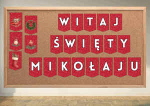 GIRLANDA NA MIKOŁAJKI