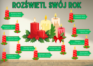 Dekoracja szkolna do druku PDF – motywacyjna gazetka do klasy i świetlicy