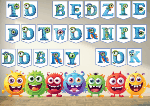 To będzie potwornie dobry rok - GAZETKA - DEKORACJA - GAZETKA SZKOLNA