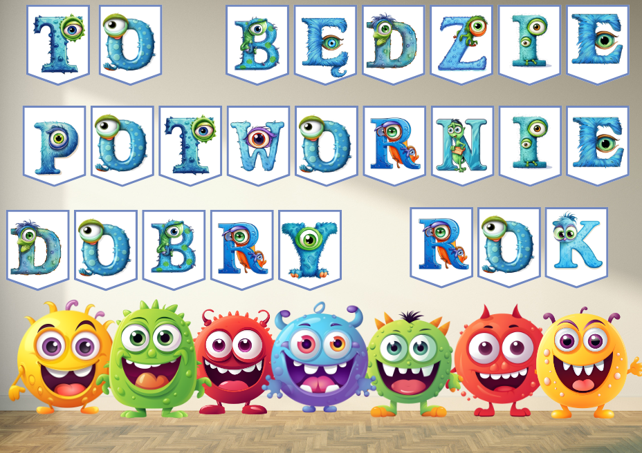 To będzie potwornie dobry rok - GAZETKA - DEKORACJA - GAZETKA SZKOLNA