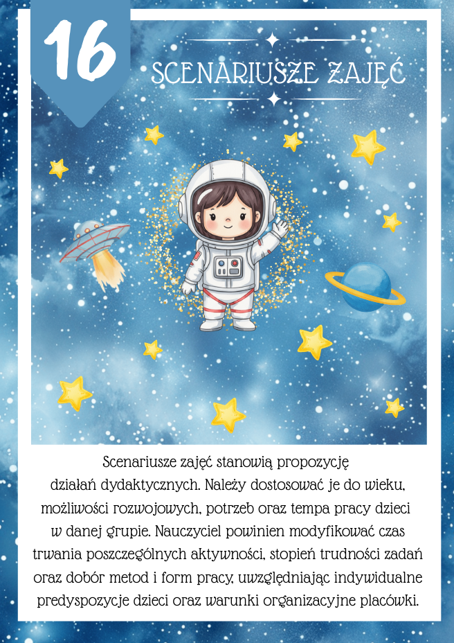 ZESTAW MATERIAŁÓW DO NAUKI O KOSMOSIE - KREATYWNY KOSMOS - obrazek 10