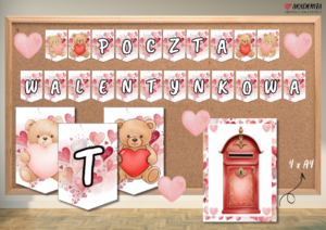 POCZTA WALENTYNKOWA – ZESTAW MATERIAŁÓW NA WALENTYNKI