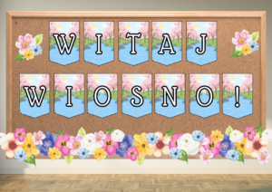 GIRLANDA WIOSENNA DO DRUKU