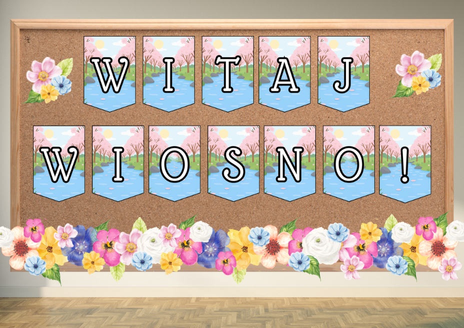 GIRLANDA WIOSENNA DO DRUKU