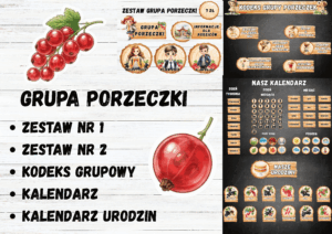 GRUPA PORZECZKI – 5 w 1 – WSZYSTKIE ZESTAWY